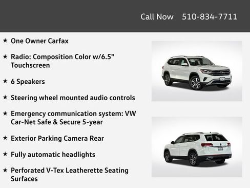 Certified 2023 Volkswagen Atlas SE AWD/4WD image 4