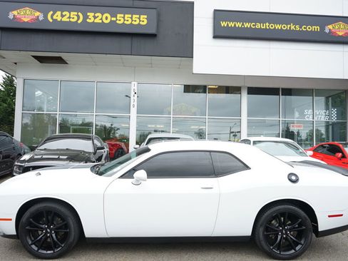 Used 2017 Dodge Challenger SXT w/ Blacktop Package RWD image 2