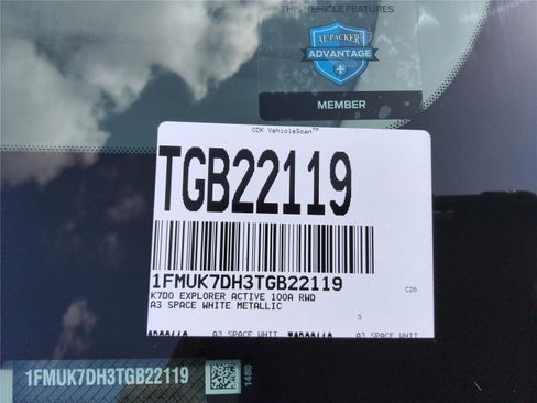 New 2026 Ford Explorer Active image 10