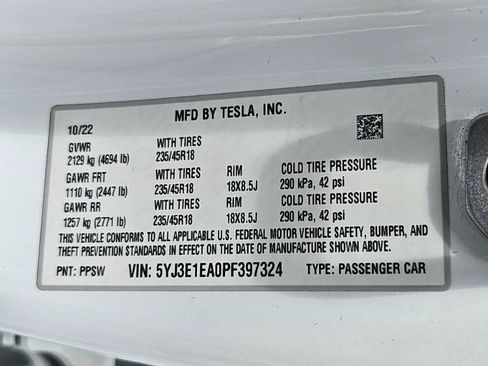 Used 2023 Tesla Model 3 Standard Range RWD image 33