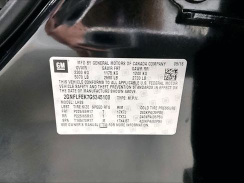 Used 2016 Chevrolet Equinox LT w/ Convenience Package AWD/4WD image 17