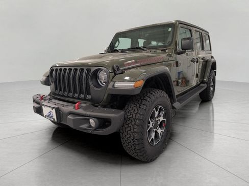 Used 2022 Jeep Wrangler Unlimited Rubicon w/ Steel Bumper Group AWD/4WD image 12
