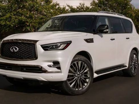 Used 2023 INFINITI QX80 Premium Select w/ Cargo Package AWD/4WD image 2