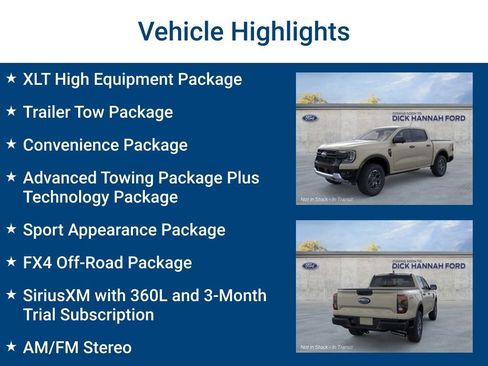 New 2026 Ford Ranger XLT image 3