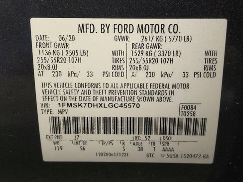 Used 2020 Ford Explorer XLT w/ Equipment Group 202A RWD image 33