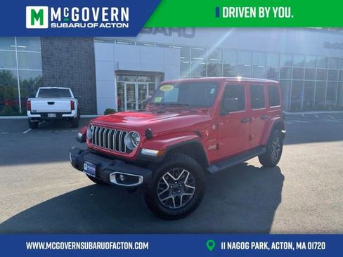 Used 2024 Jeep Wrangler Unlimited Sahara AWD/4WD image 1