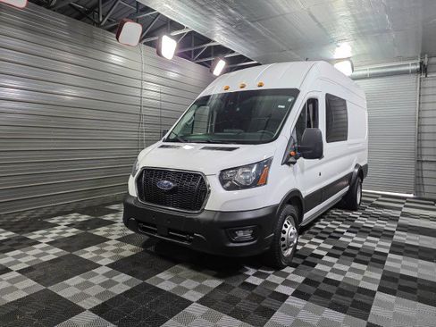 Used 2022 Ford Transit 350 148 High Roof Extended DRW RWD image 35