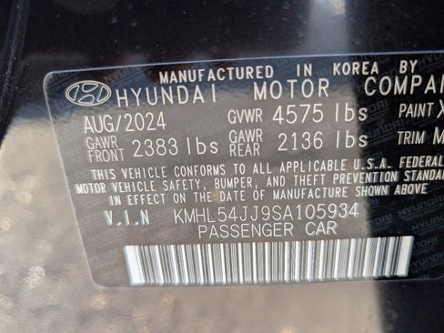 New 2025 Hyundai Sonata Limited image 15