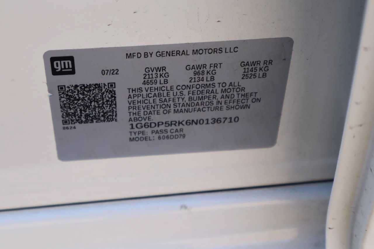 Used 2022 Cadillac CT5 Sport w/ Climate Package RWD image 29