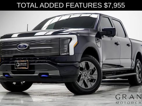 Used 2023 Ford F150 Lightning Lariat w/ Equipment Group 511A High AWD/4WD image 2