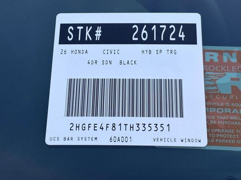 New 2026 Honda Civic Sport Touring image 22