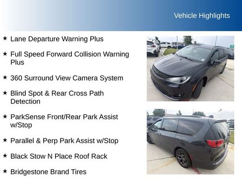 Used 2020 Chrysler Pacifica Touring-L w/ Advanced Safetytec Group FWD image 7
