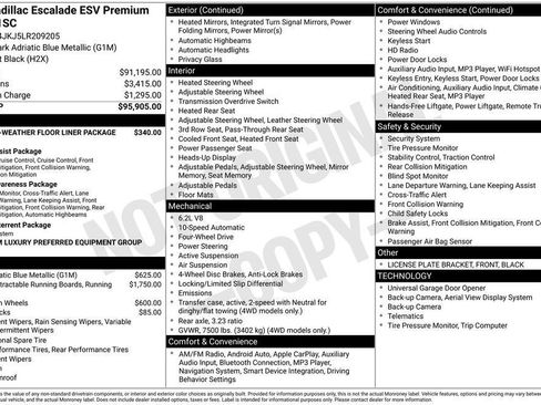 Used 2020 Cadillac Escalade ESV Premium Luxury image 5