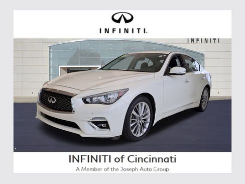 Used 2022 INFINITI Q50 Luxe w/ Cargo Package image 1
