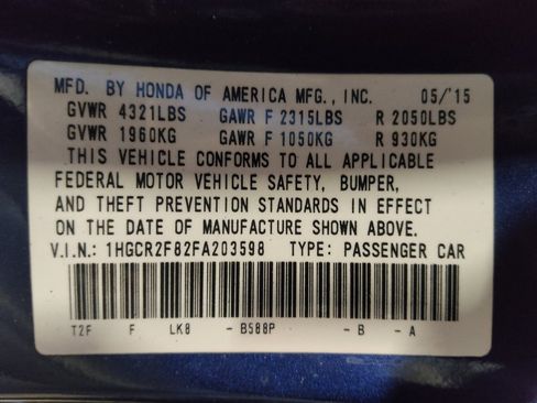 Used 2015 Honda Accord EX-L image 33