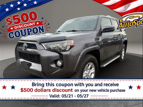 Used 2016 Toyota 4Runner SR5 AWD/4WD image 1