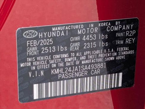 New 2025 Hyundai Sonata SE FWD image 18