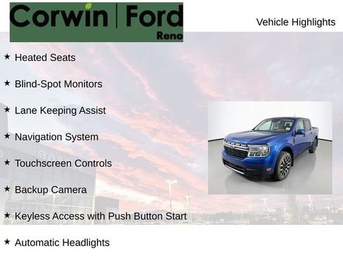 Used 2023 Ford Maverick Lariat w/ Lariat Luxury Package FWD image 7