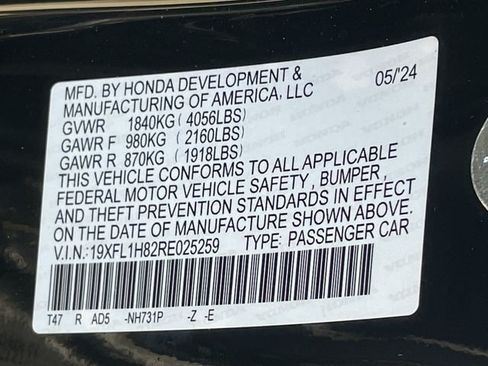 Used 2024 Honda Civic Sport Touring image 30