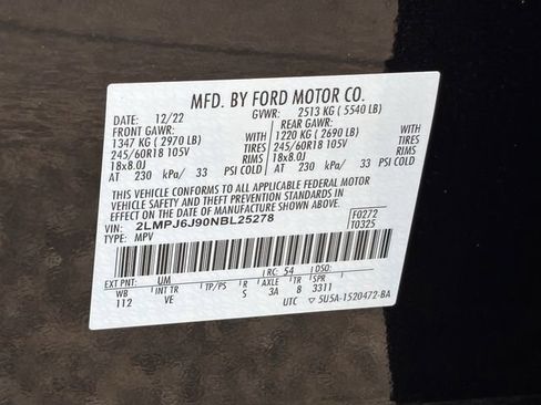 Used 2022 Lincoln Nautilus FWD image 33
