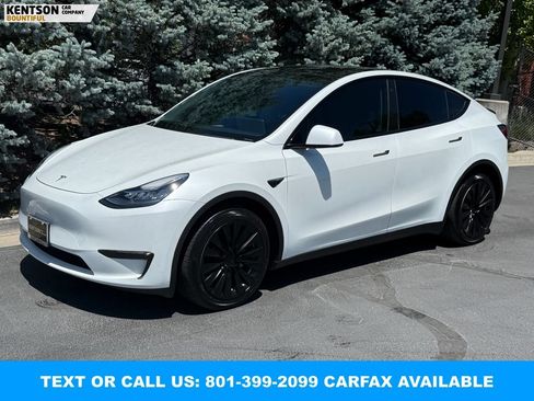Used 2023 Tesla Model Y Long Range AWD/4WD image 1