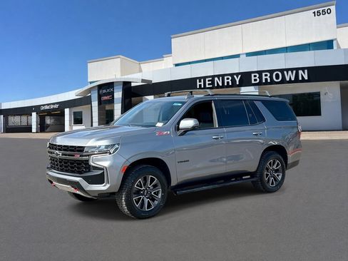 Used 2021 Chevrolet Tahoe Z71 w/ Luxury Package AWD/4WD image 1