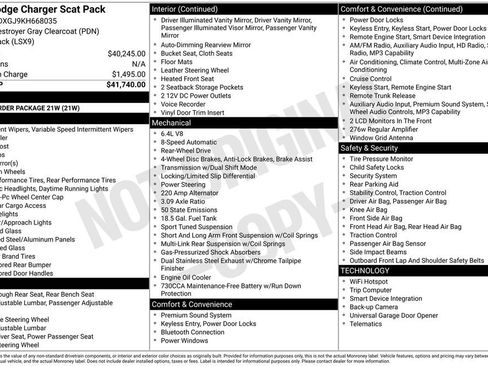 Used 2019 Dodge Charger Scat Pack RWD image 35