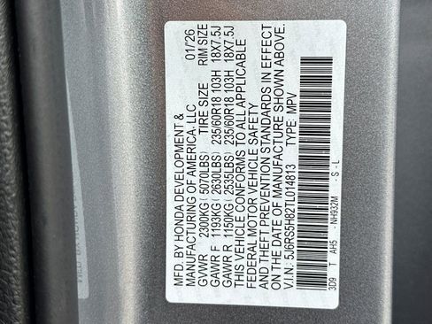 Certified 2026 Honda CR-V Sport-L image 35