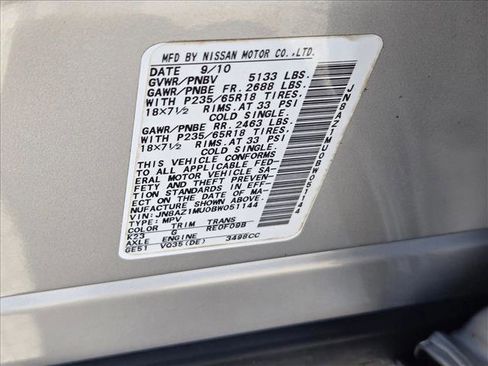 Used 2011 Nissan Murano SL FWD image 23