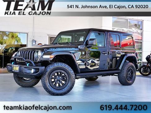 Used 2023 Jeep Wrangler Unlimited Rubicon 4xe AWD/4WD image 2