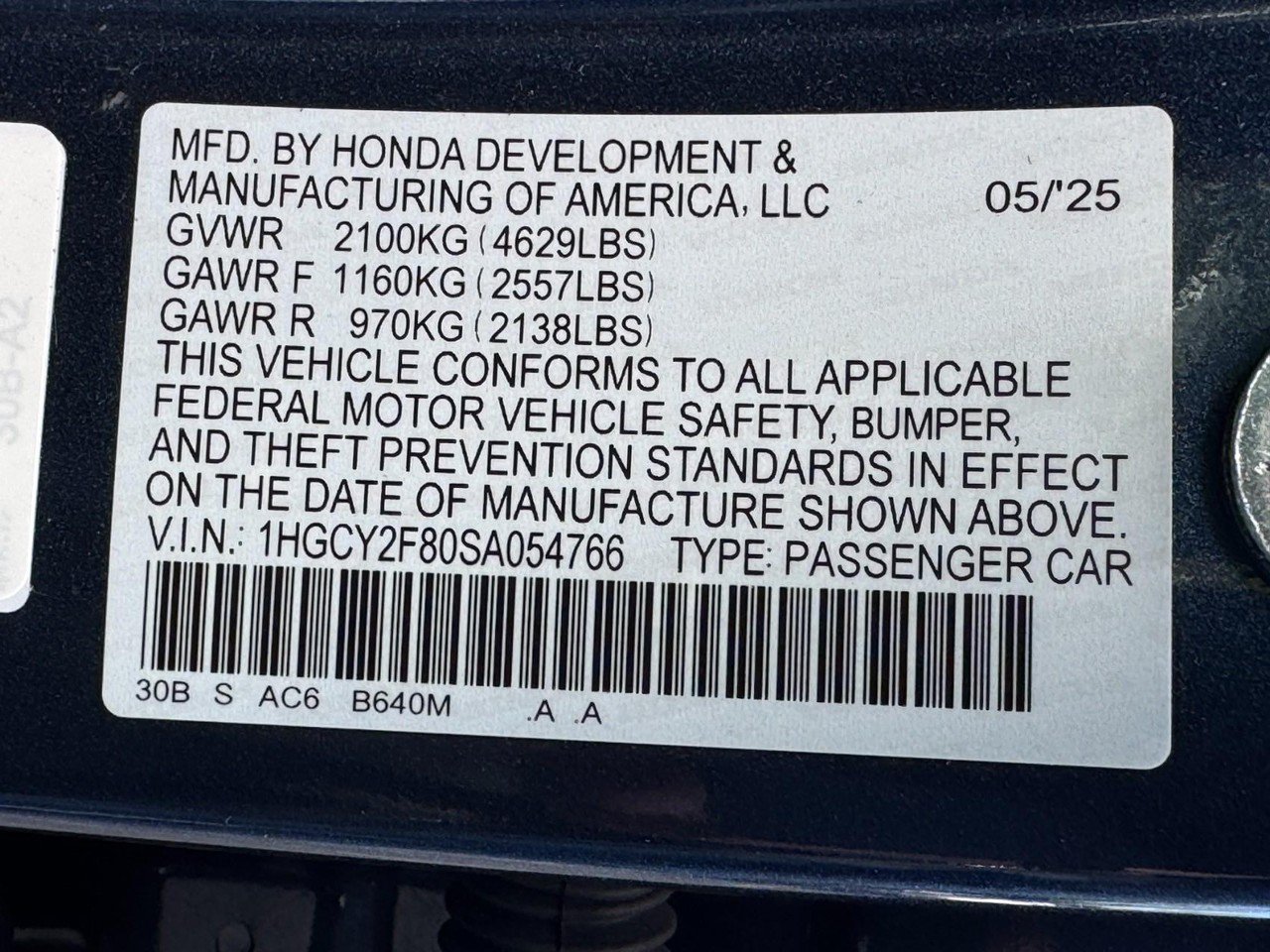 Used 2025 Honda Accord Touring image 26