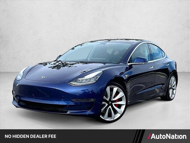 Used 2019 Tesla Model 3 Long Range AWD/4WD image 1