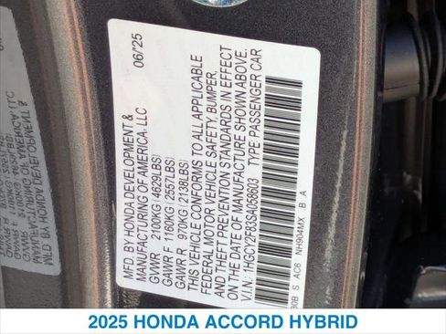New 2025 Honda Accord Touring image 26