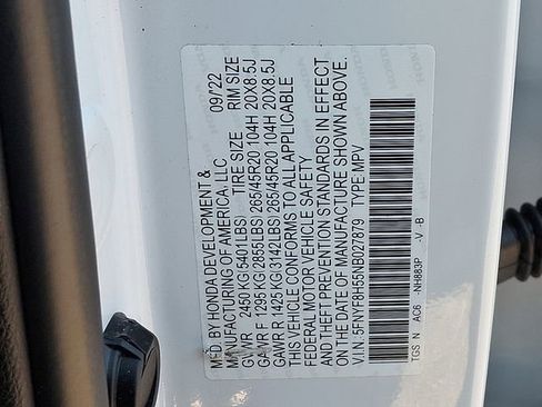 Used 2022 Honda Passport EX-L image 27