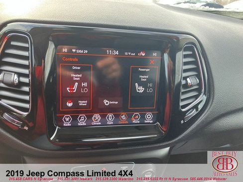 Used 2019 Jeep Compass Limited w/ Safety & Security Group image 18