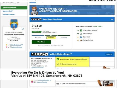 Used 2017 Ford Escape Titanium image 4