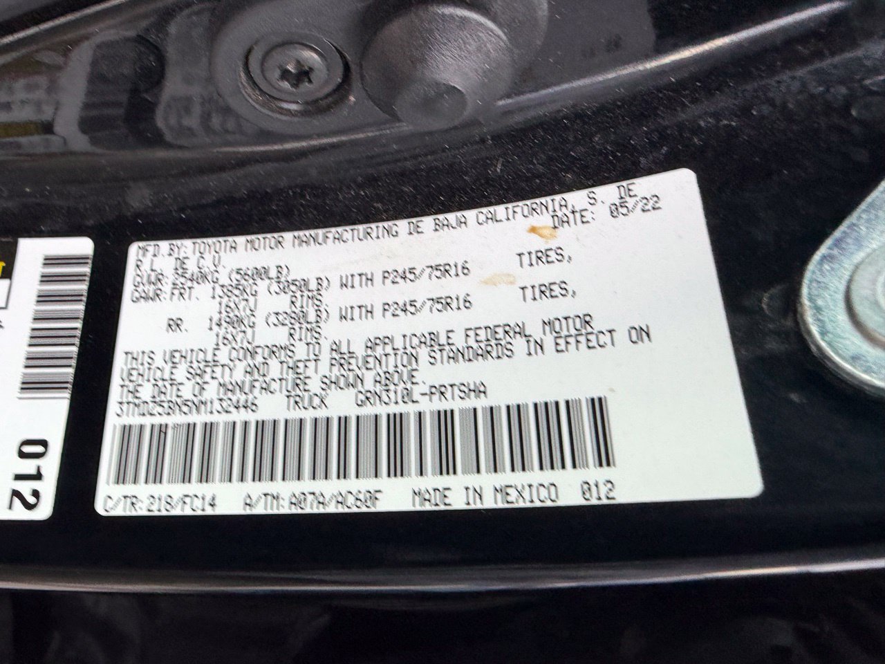 Used 2022 Toyota Tacoma SR5 AWD/4WD image 12