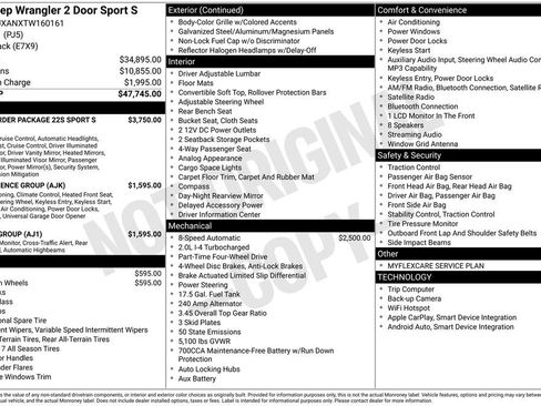 New 2026 Jeep Wrangler Sport S image 6