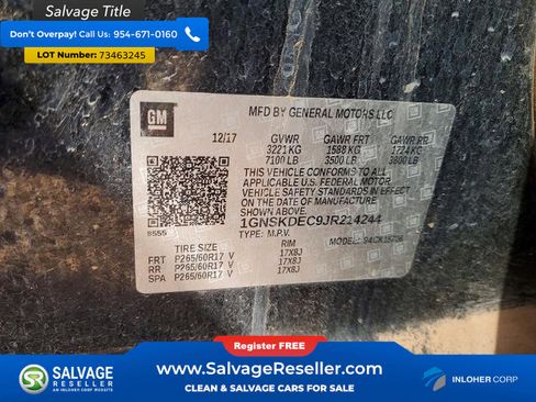 Used 2018 Chevrolet Tahoe 4WD image 19