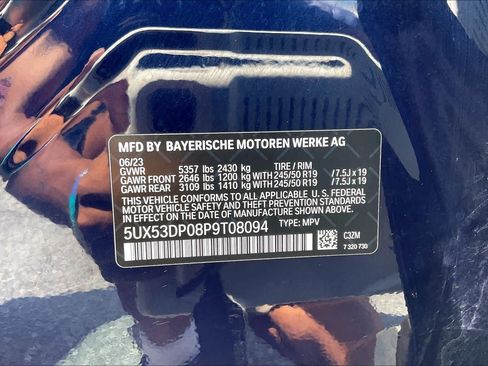 Used 2023 BMW X3 xDrive30i w/ Premium Package AWD/4WD image 38