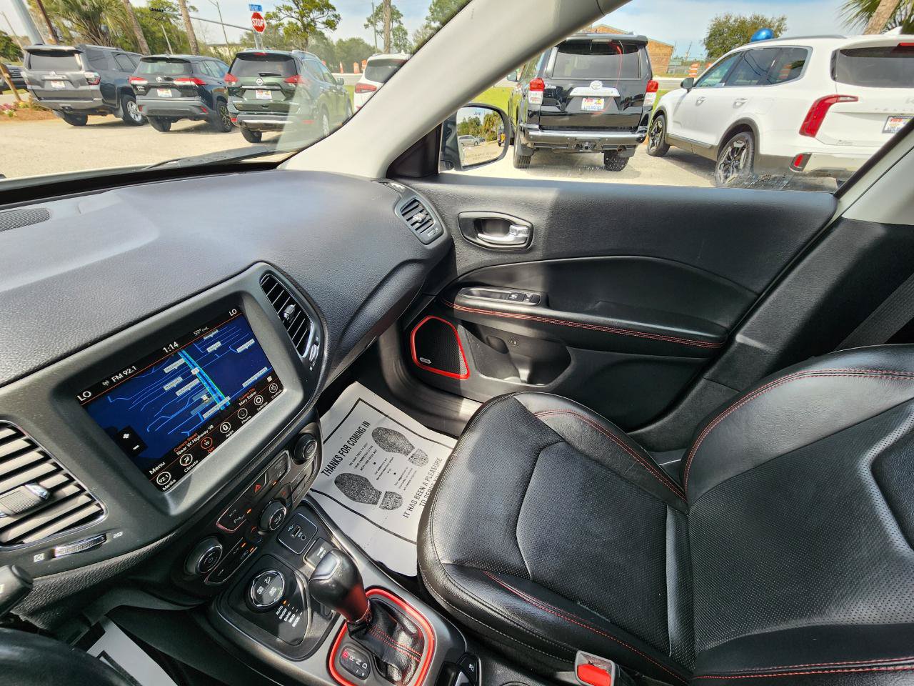 Used 2021 Jeep Compass Trailhawk w/ Sun and Sound Group AWD/4WD image 25