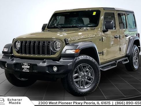 Used 2025 Jeep Wrangler Unlimited Sport AWD/4WD image 1