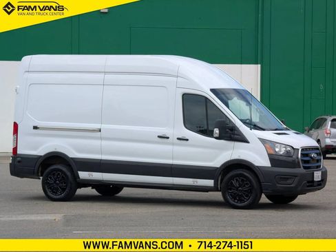 Used 2022 Ford E-Transit 148 High Roof w/ Load Area Protection Package RWD image 1