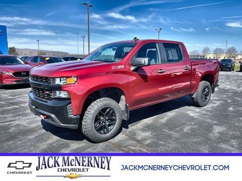 Certified 2021 Chevrolet Silverado 1500 Custom Trail Boss AWD/4WD image 1
