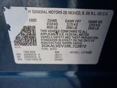 Used 2021 GMC Terrain SLT w/ LPO, Dark Accent Package AWD/4WD image 39