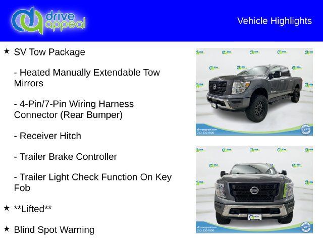 Used 2021 Nissan Titan SV w/ SV Convenience Package AWD/4WD image 12