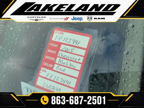 Used 2015 Chevrolet Malibu LS w/ Protection Package FWD image 10