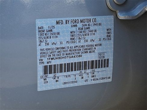 New 2026 Ford Explorer Active image 19