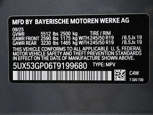 Used 2026 BMW X3 xDrive30i w/ Convenience Package AWD/4WD image 11