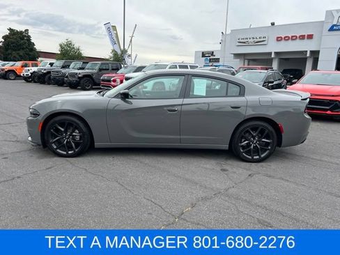 Used 2023 Dodge Charger SXT w/ Blacktop Package RWD image 2